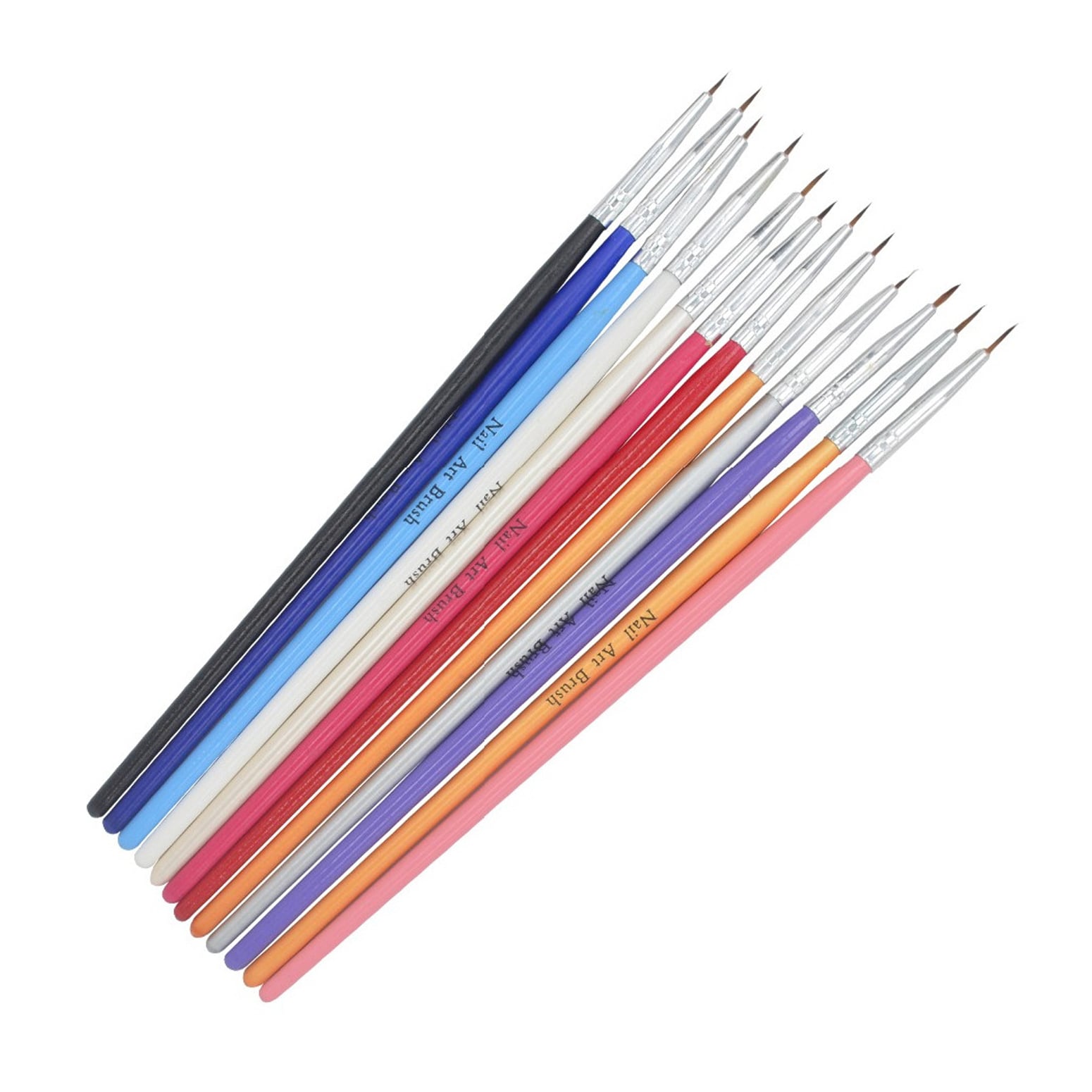 Набір пензлів для дизайну Avenir Cosmetics Nail Art Brush, 12 шт