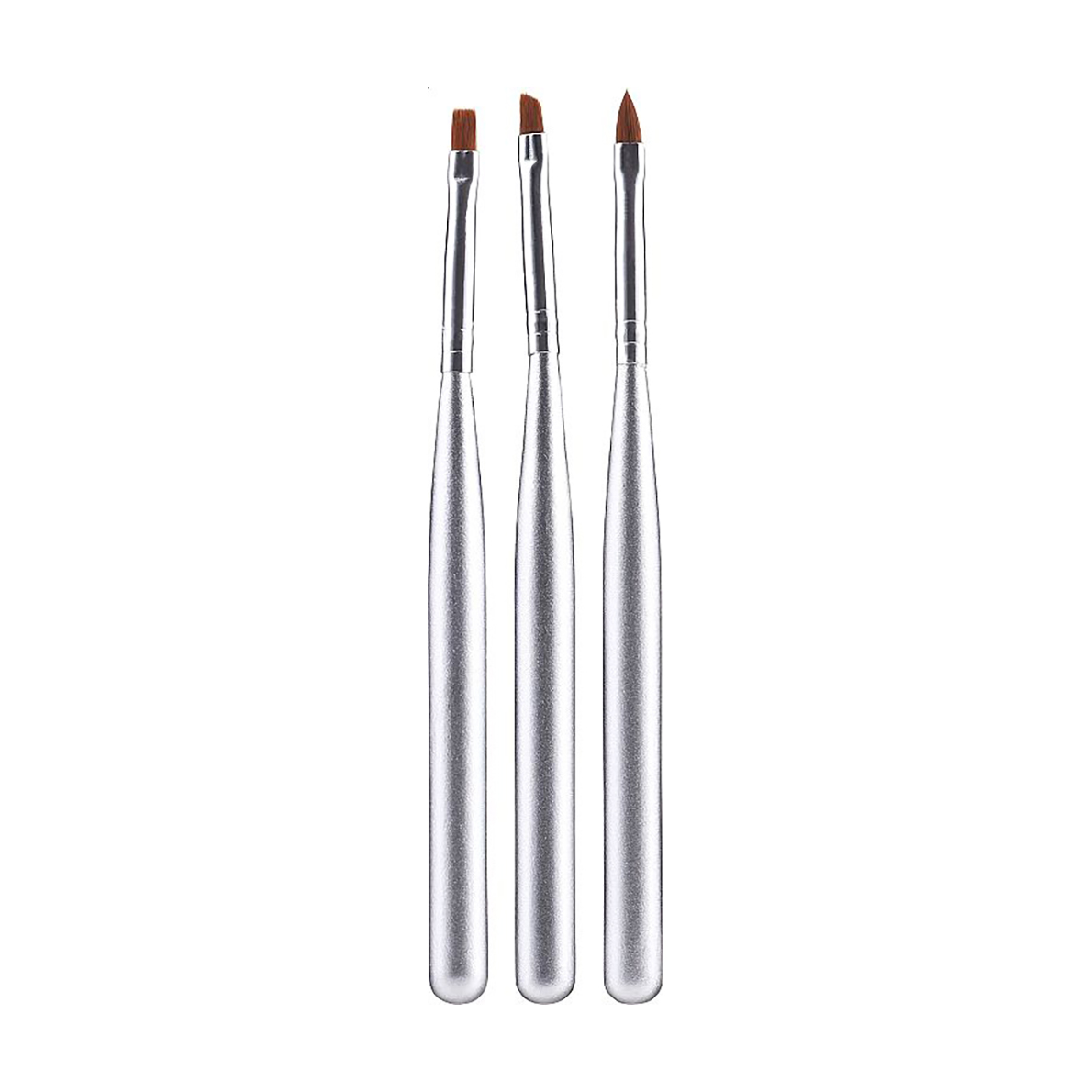 Набір пензлів для китайського розпису Nails Molekula Professional, 3 шт (ML1040)